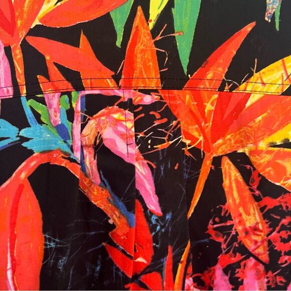 Chico’s Tropical & Colorful Blazer jacket Sz 0 (Small) - Picture 9 of 13